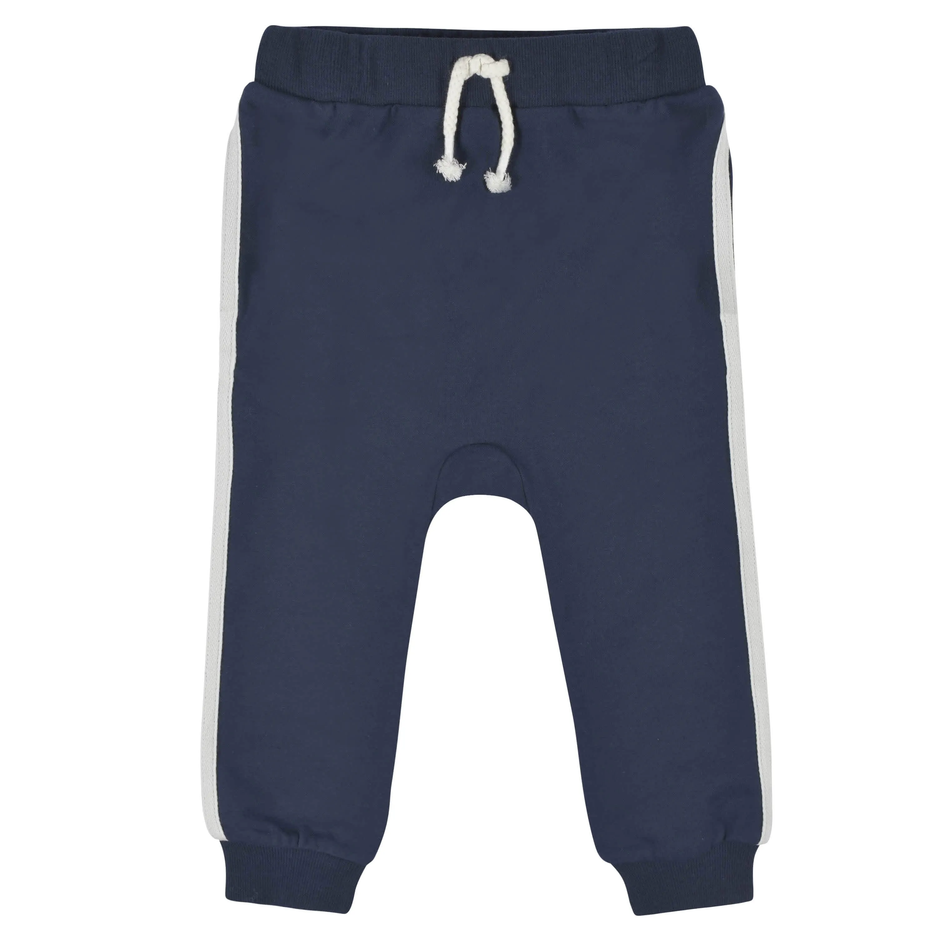 3-Pack Infant & Toddler Boys Dusty Blue & Navy Joggers