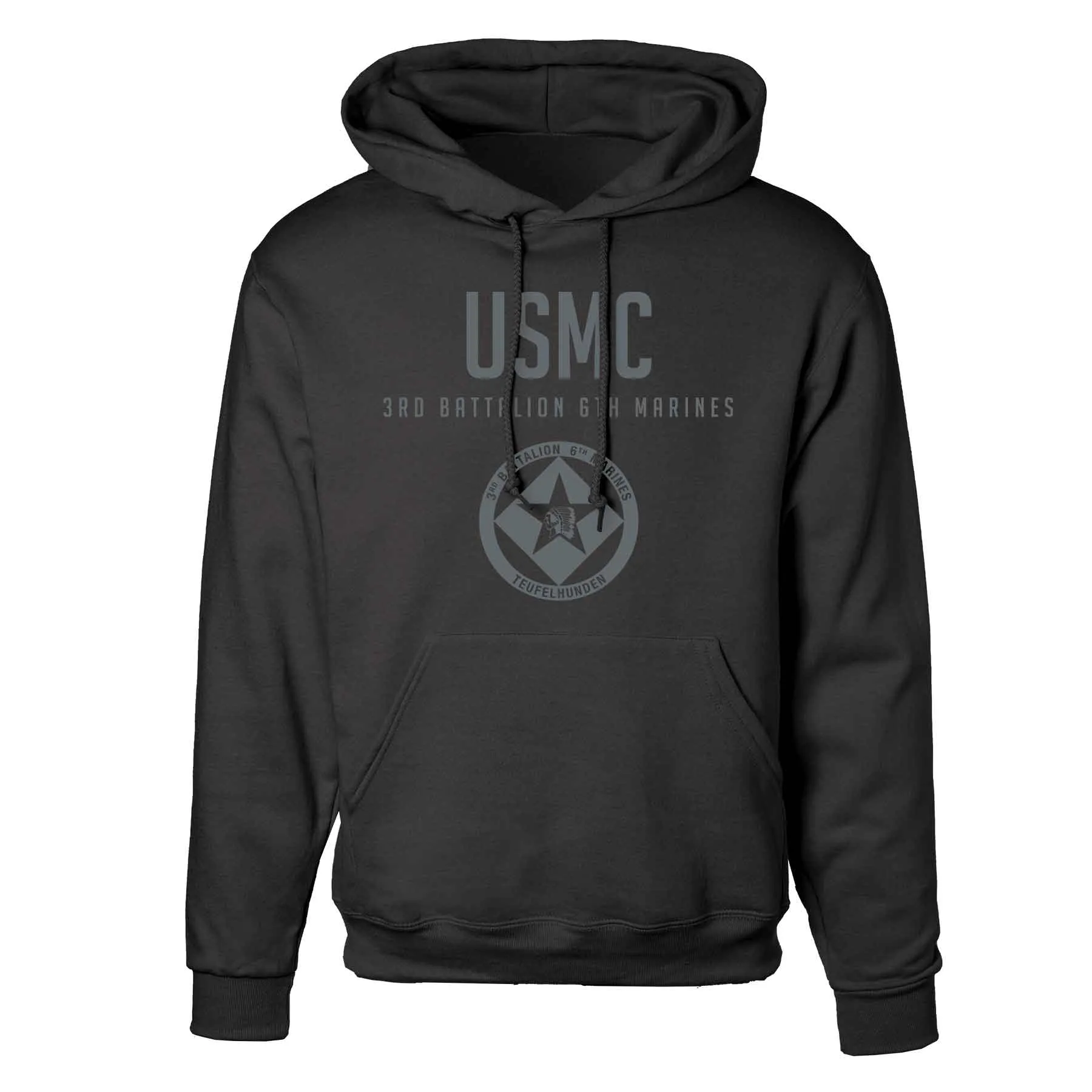 3rd Battalion 6th Marines Tonal Hoodie