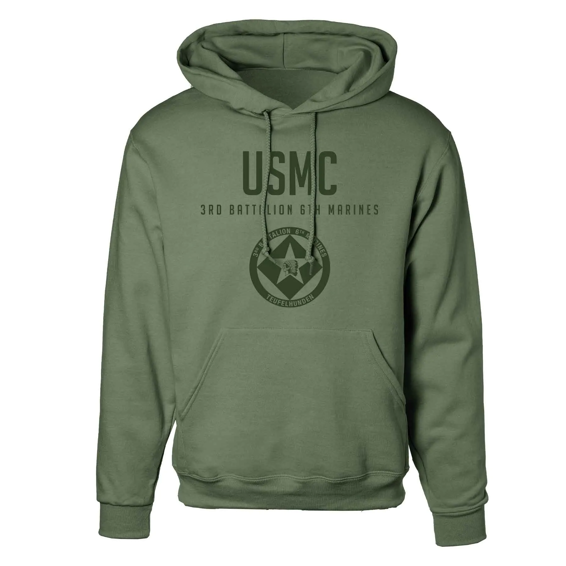 3rd Battalion 6th Marines Tonal Hoodie