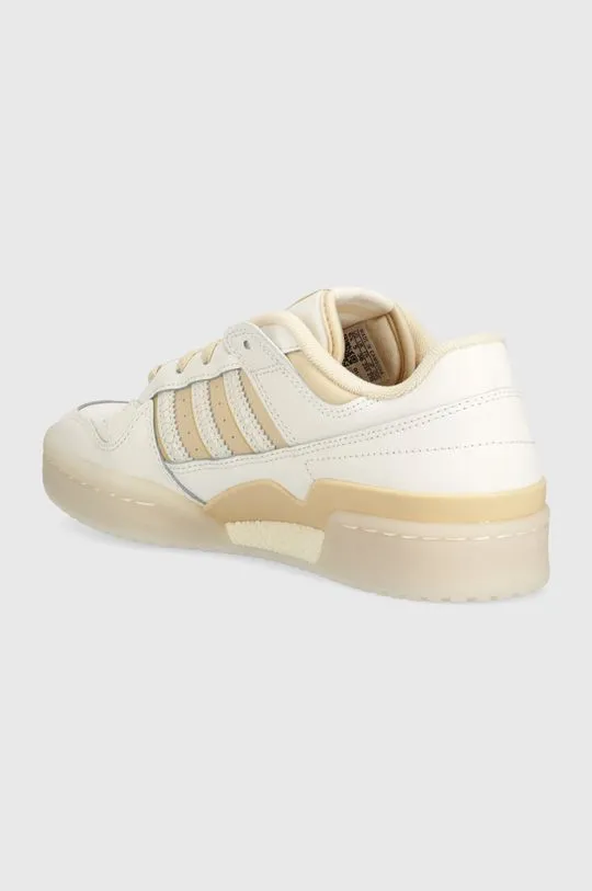 adidas Originals leather sneakers Forum Low CL W beige color IG3688