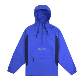 Belief NYC Sport Logo Anorak Jacket Royal