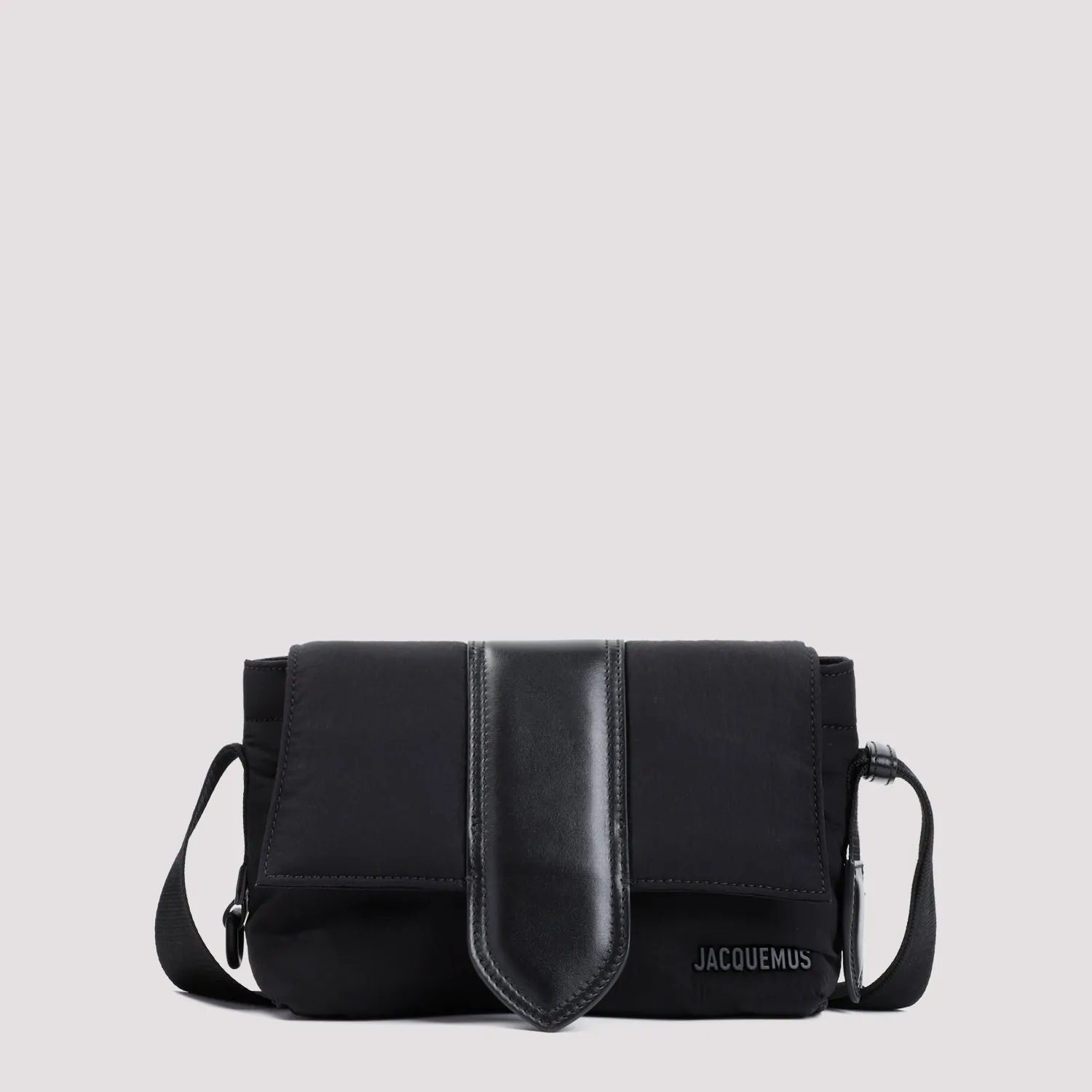 Black Le petit Messenger Bambino Cotton Shoulder Bag