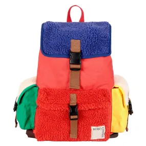 BOBO CHOSES Colour-Block Buckle Backpack - Multi