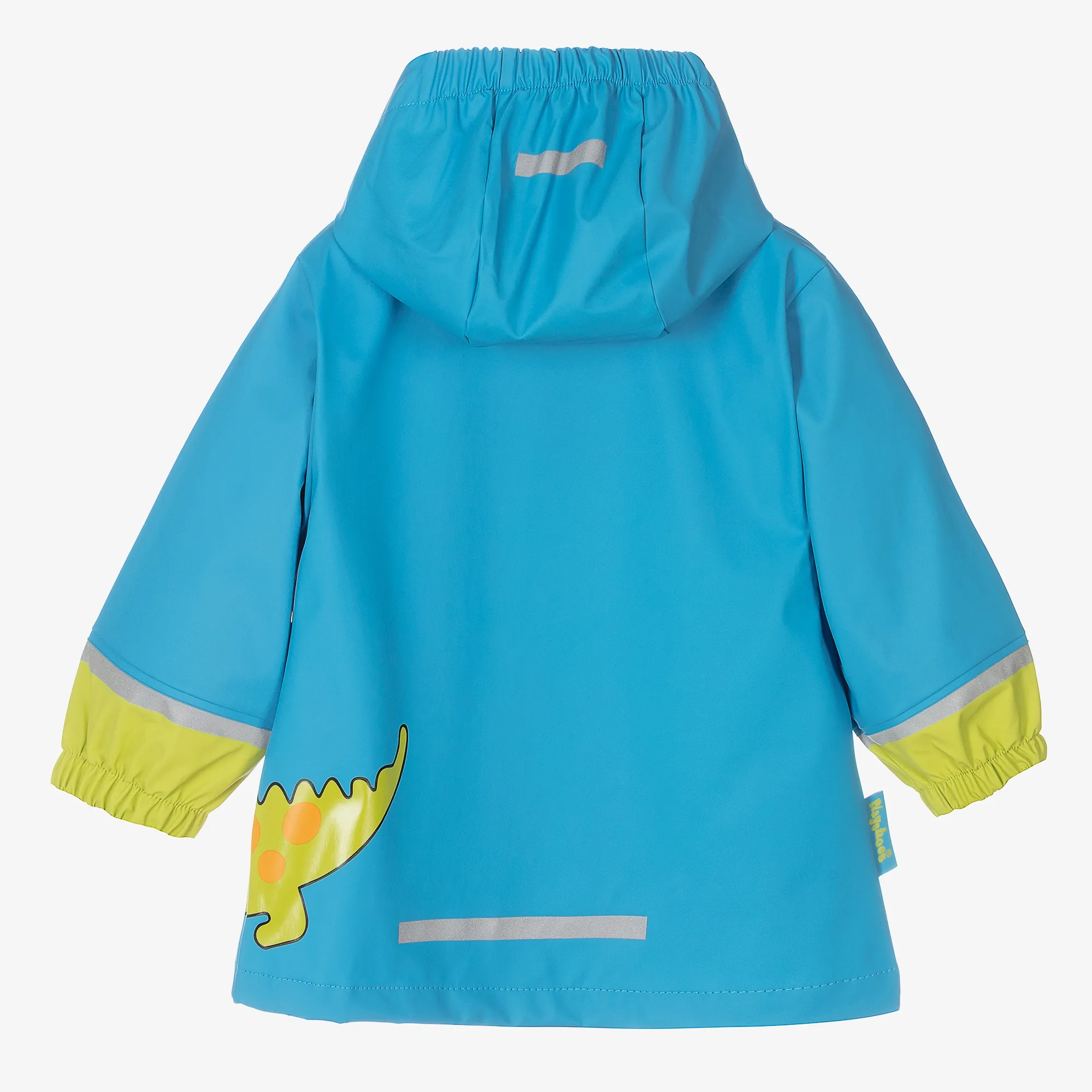 Boys Blue Crocodile Raincoat