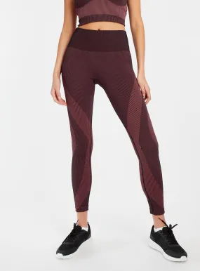 Buy Active Burgundy Seamless Leggings  XL | Leggings | Tu