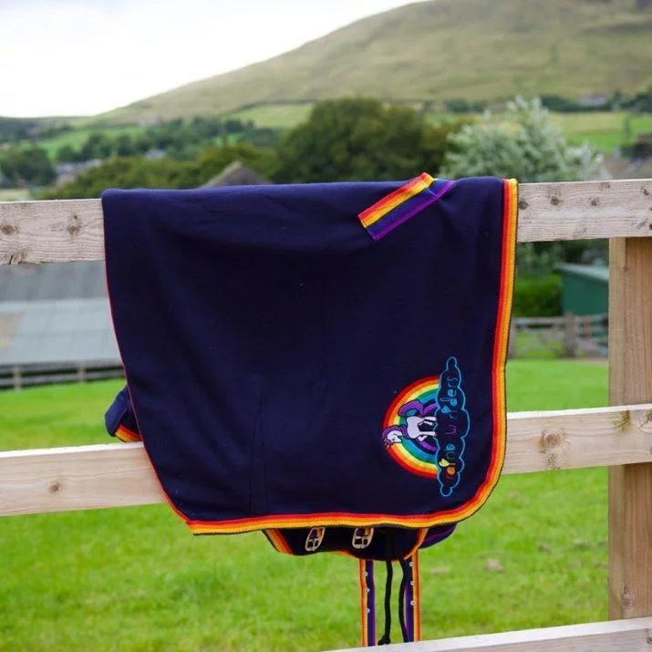 Cameo Equine Rainbow Riders Fleece Rug