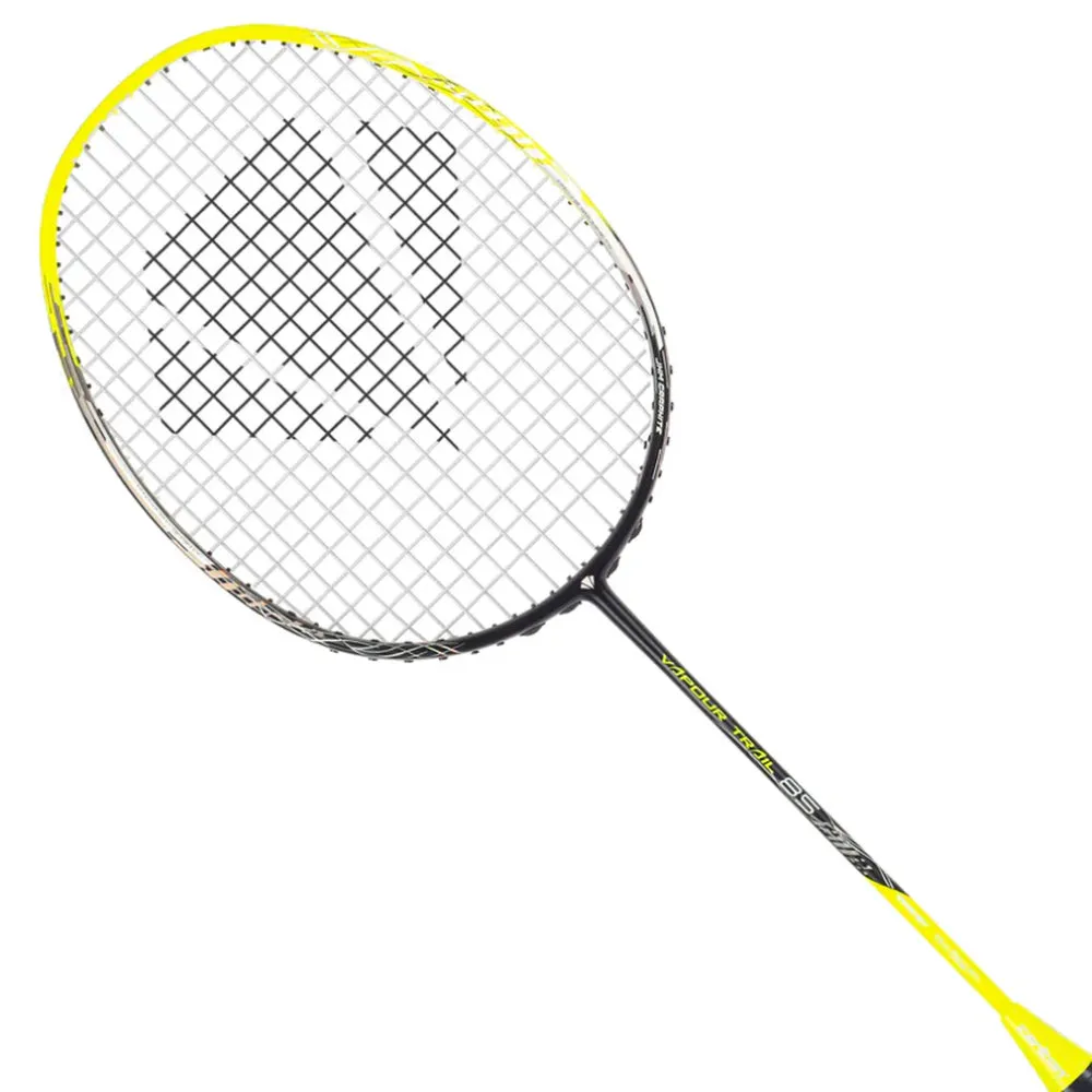 CARLTON Vapour Trail 85 Unstrung Badminton Racquet (Black/Lime)