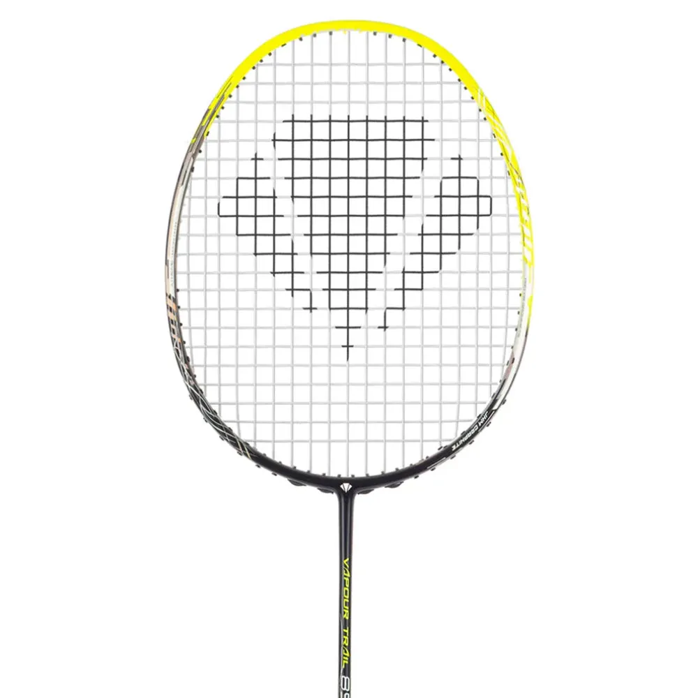 CARLTON Vapour Trail 85 Unstrung Badminton Racquet (Black/Lime)