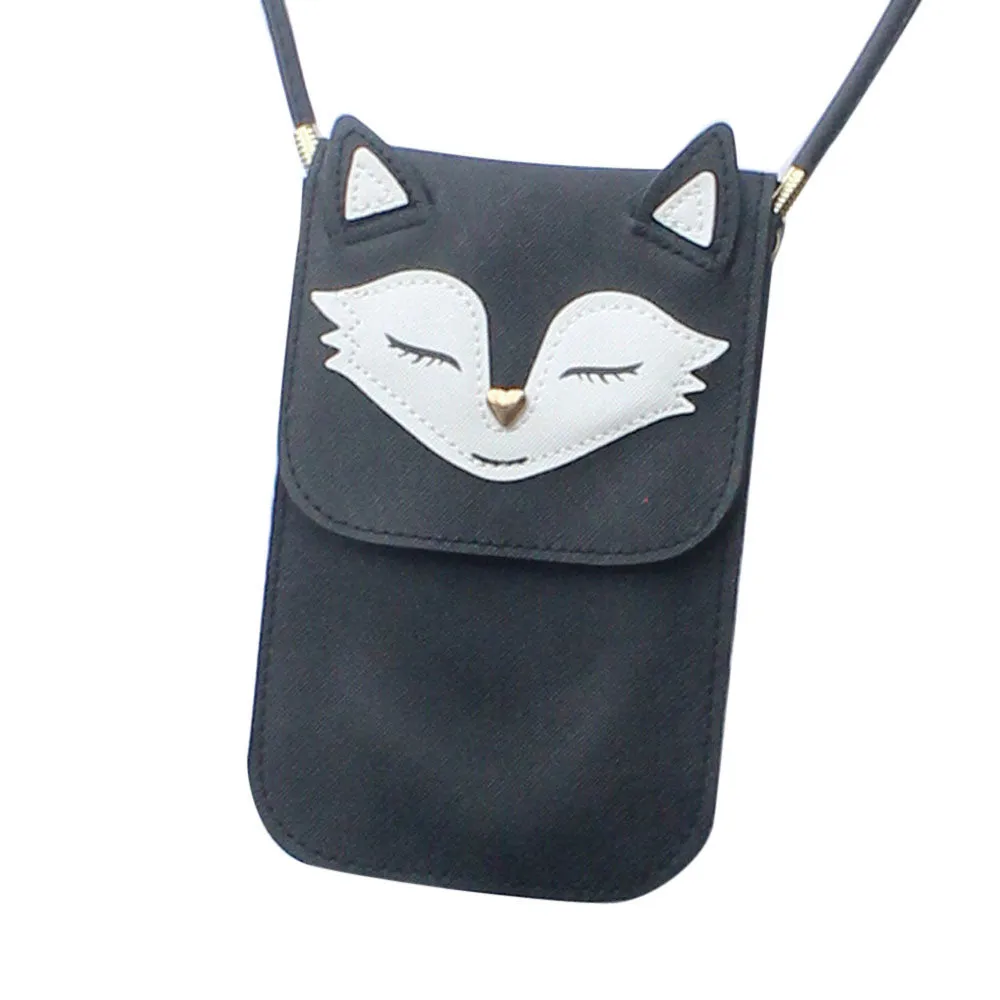 Casual women bag Cute Cartoon Zero clutch Purse Leather Hbag women messenger bags Crossbody Shoulder bag bolsa