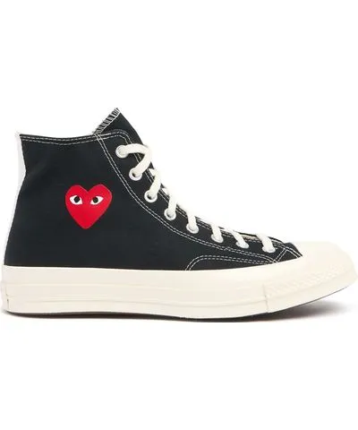 Comme des Garçons Play Converse Hi Top Sneakers