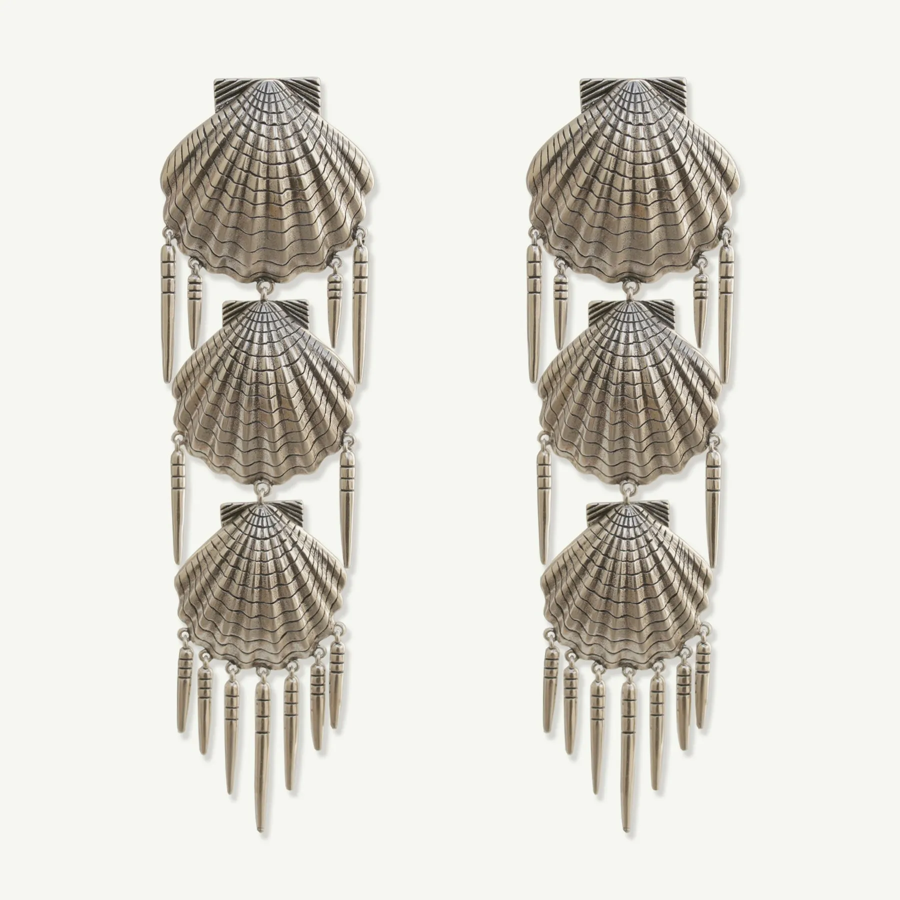 Delmar Shell Statement Earrings