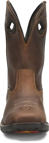 Double H Mens Phantom Rider Zane Comp Toe Waterproof(DH5367)- Brown Oiled Leather