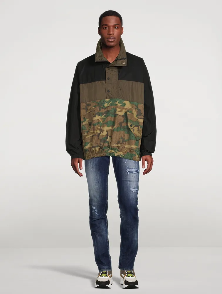 DSQUARED2 Patchwork Anorak Jacket