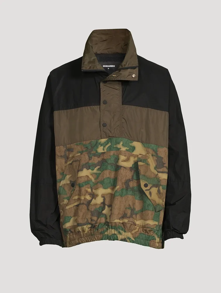 DSQUARED2 Patchwork Anorak Jacket