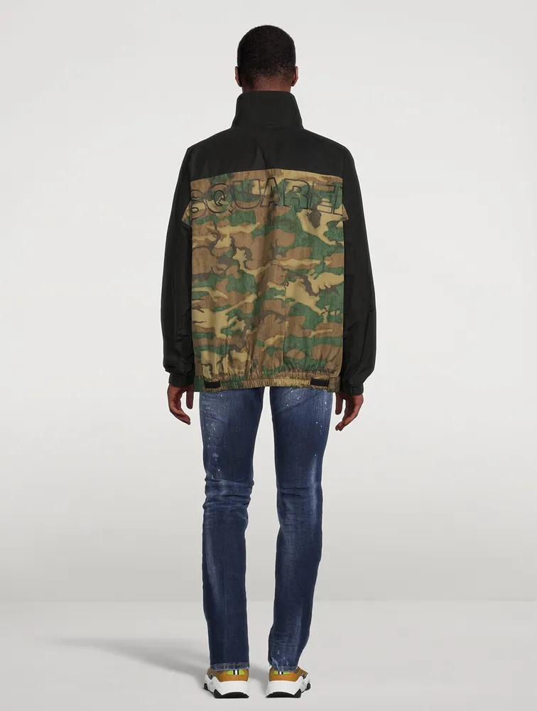 DSQUARED2 Patchwork Anorak Jacket