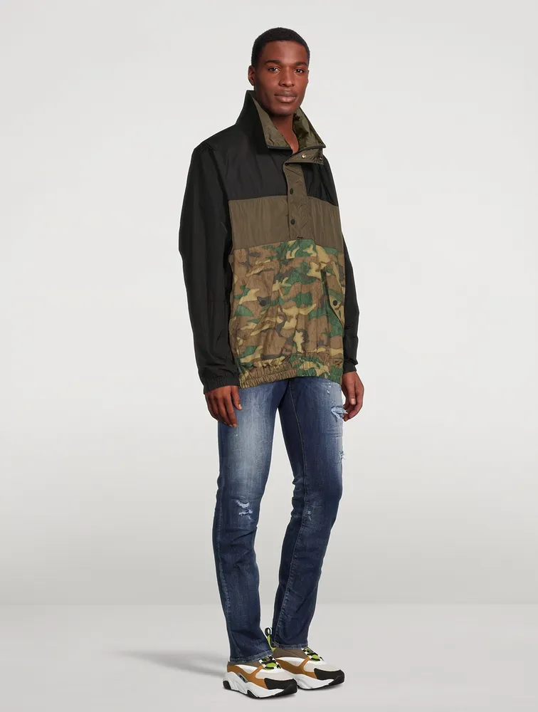 DSQUARED2 Patchwork Anorak Jacket