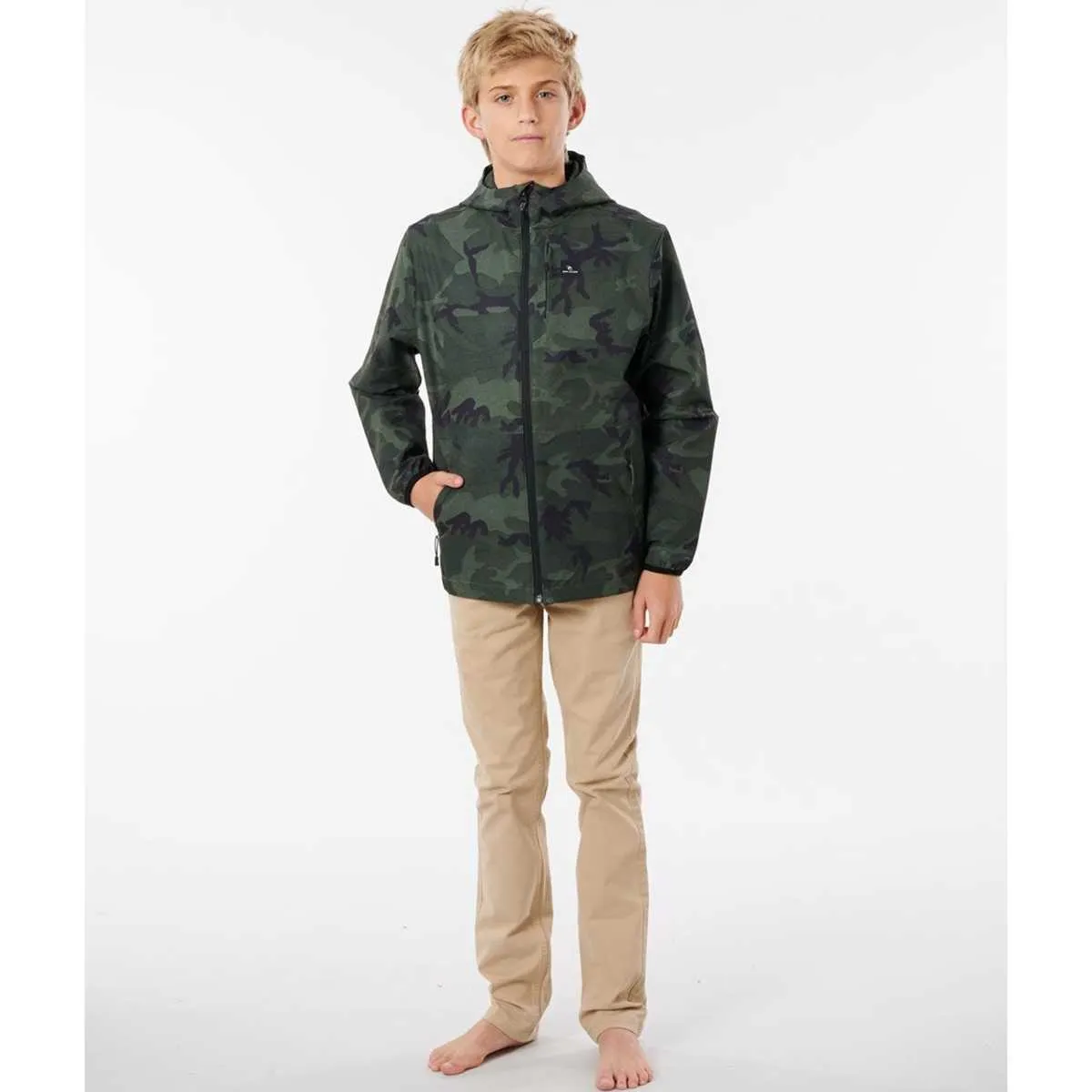 Elite Anti-Series Jacket - Boys (8 - 16 years) in Athletic Heather