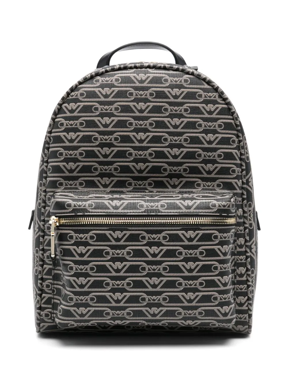 Emporio Armani logo-print backpack - Black