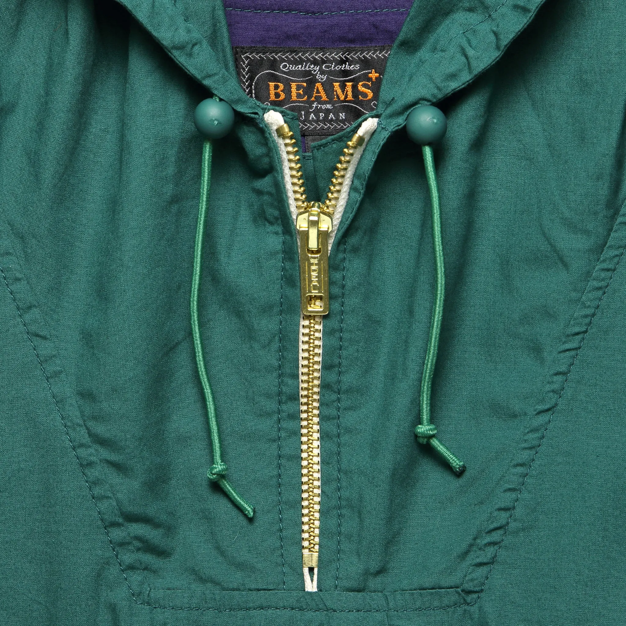 Euro Sports Cotton Anorak - Green