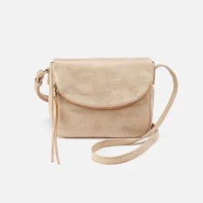 Fern Messenger Crossbody | Metallic Leather