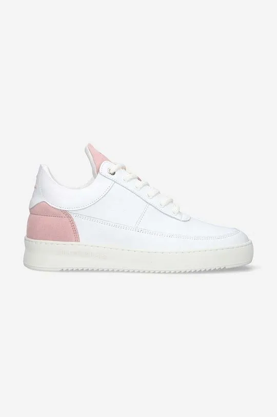 Filling Pieces leather sneakers Low Eva Itaca white color 51328882052