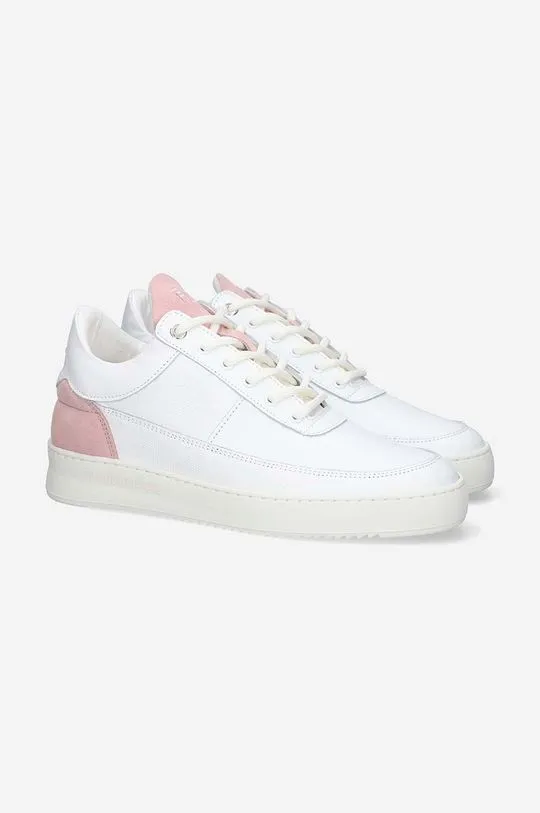 Filling Pieces leather sneakers Low Eva Itaca white color 51328882052