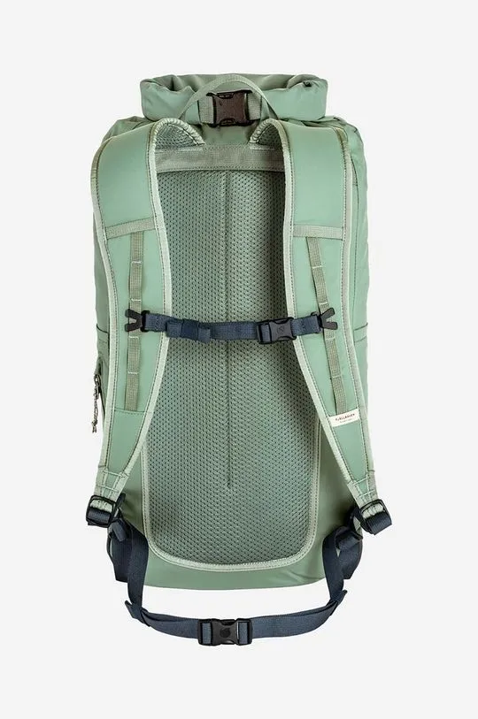 Fjallraven backpack Fjallraven High Coast Rolltop 26 F23224 614 green color