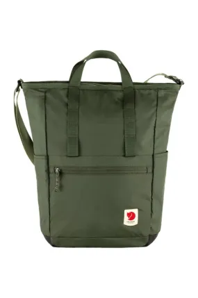 Fjallraven backpack High Coast Totepack green color smooth F23225.623