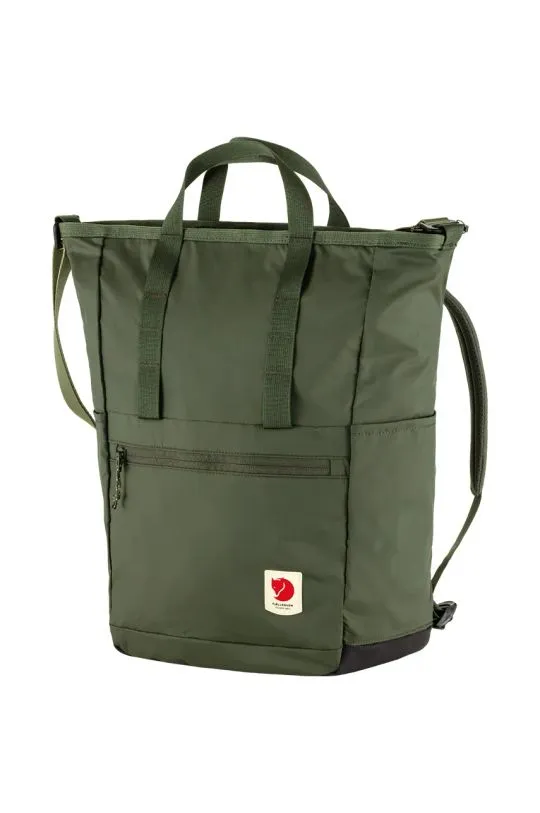 Fjallraven backpack High Coast Totepack green color smooth F23225.623