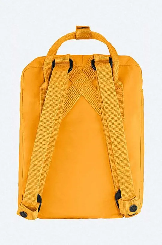 Fjallraven backpack Kanken Mini yellow color