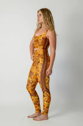 Flower Power Printed Yoga Leggings