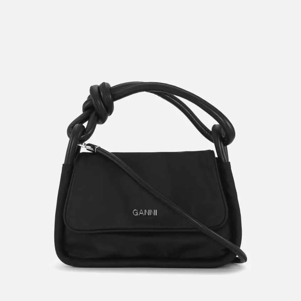 Ganni Knot Nylon Crossbody Bag