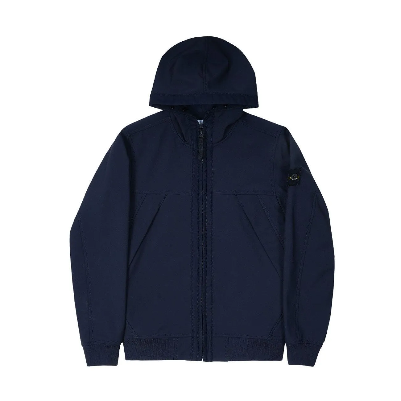 GIUBBINO SOFT-SHELL CON CAPPUCCIO Kids Navy