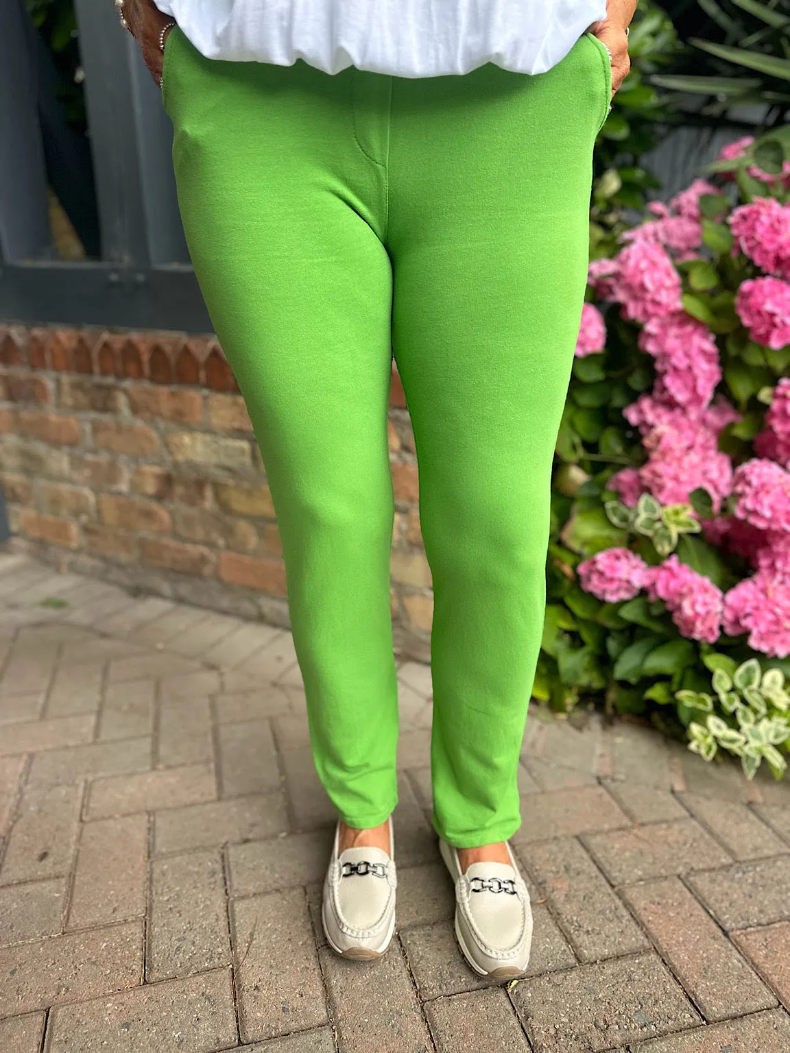 Green Basic Reema Joggers 2