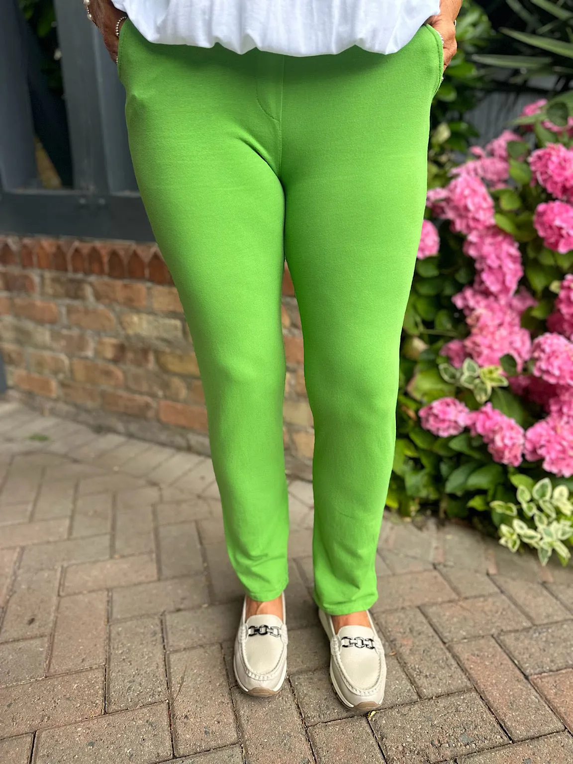 Green Basic Reema Joggers 2