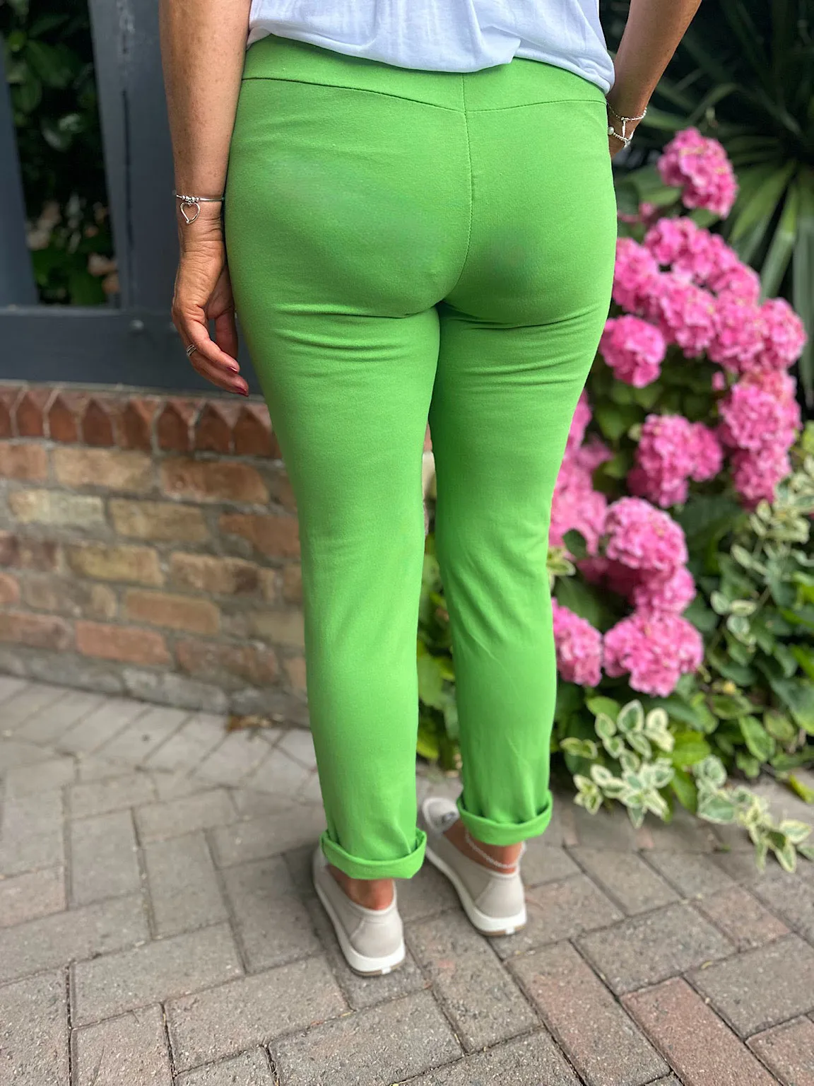 Green Basic Reema Joggers 2