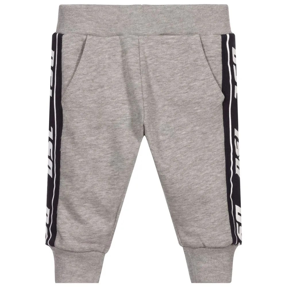 Grey Cotton Joggers