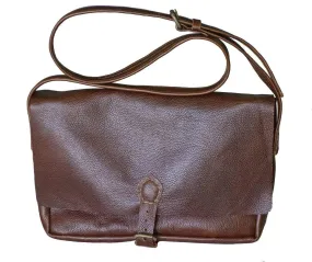 Handmade Leather Messenger Bag