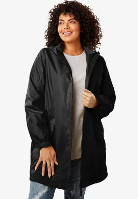 Hooded Slicker Raincoat