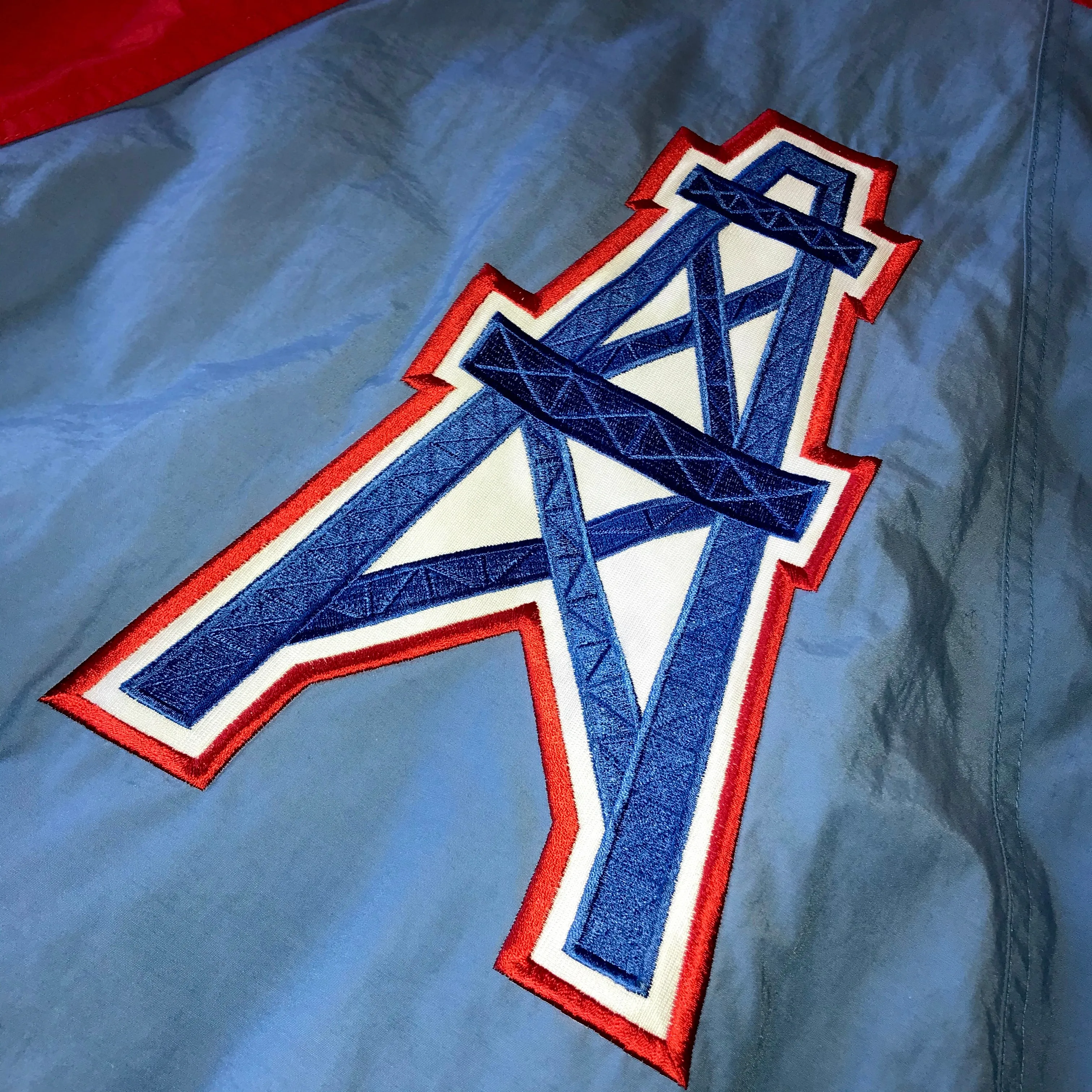 Houston Oilers 1990s APEX ONE Puff Jacket