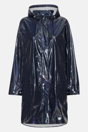 Ilse Jacobson Dark Indigo Raincoat