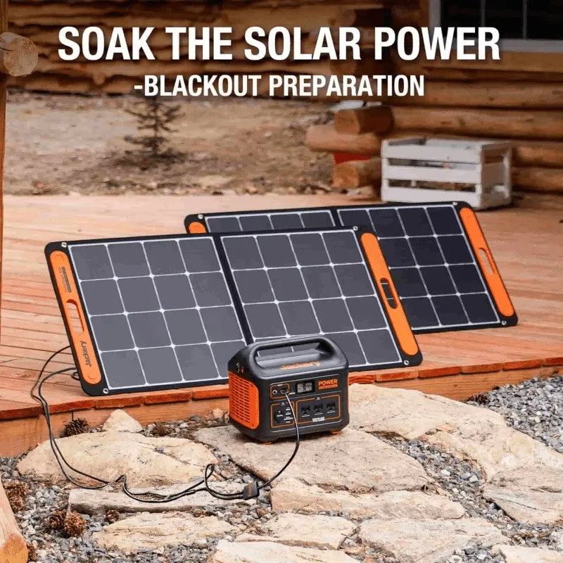 Jackery SolarSaga 100W Solar Panel USB-A & C Charging