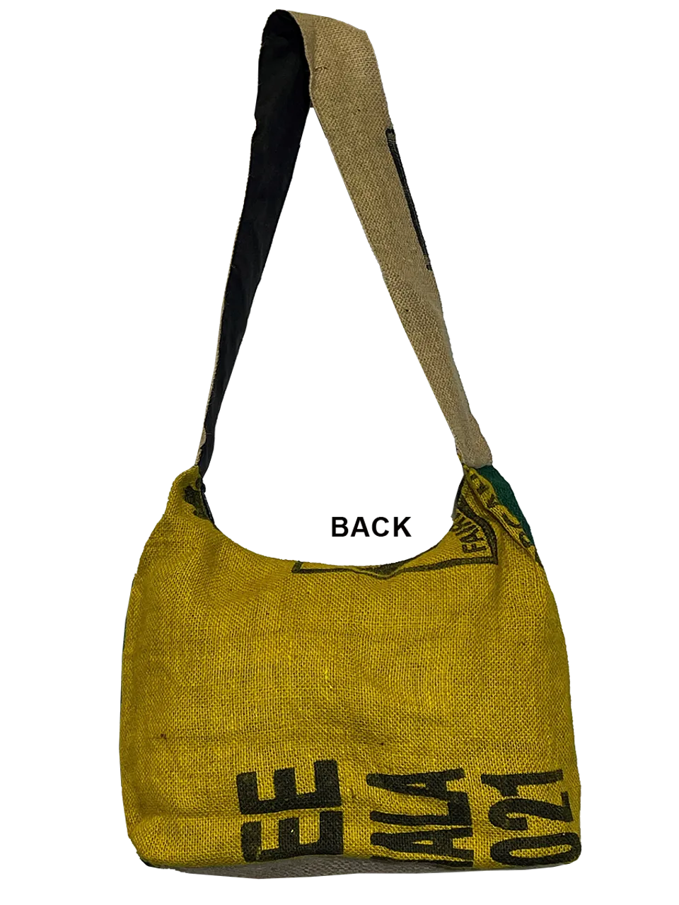 Jute Shoulder Messenger Bag