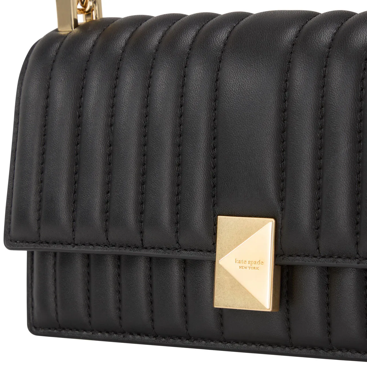 KATE SPADE NEW YORK Deco Chain Mini Crossbody Bag - Black