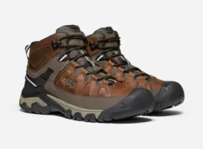 Keen Mens Targhee III Waterproof Mid- Chestnut/Mulch