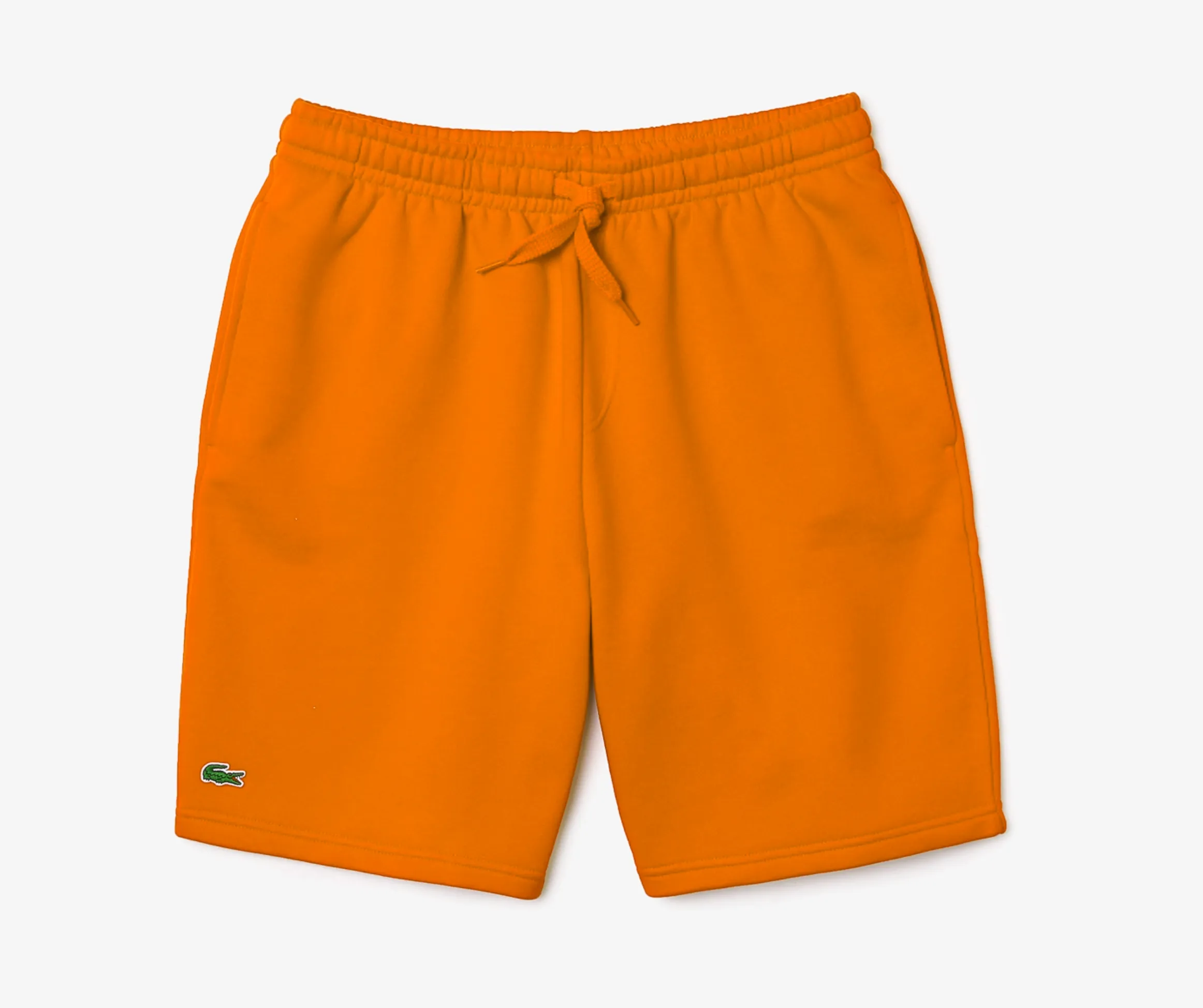 Lacoste SPORT Tennis Fleece Shorts (ORANGE)