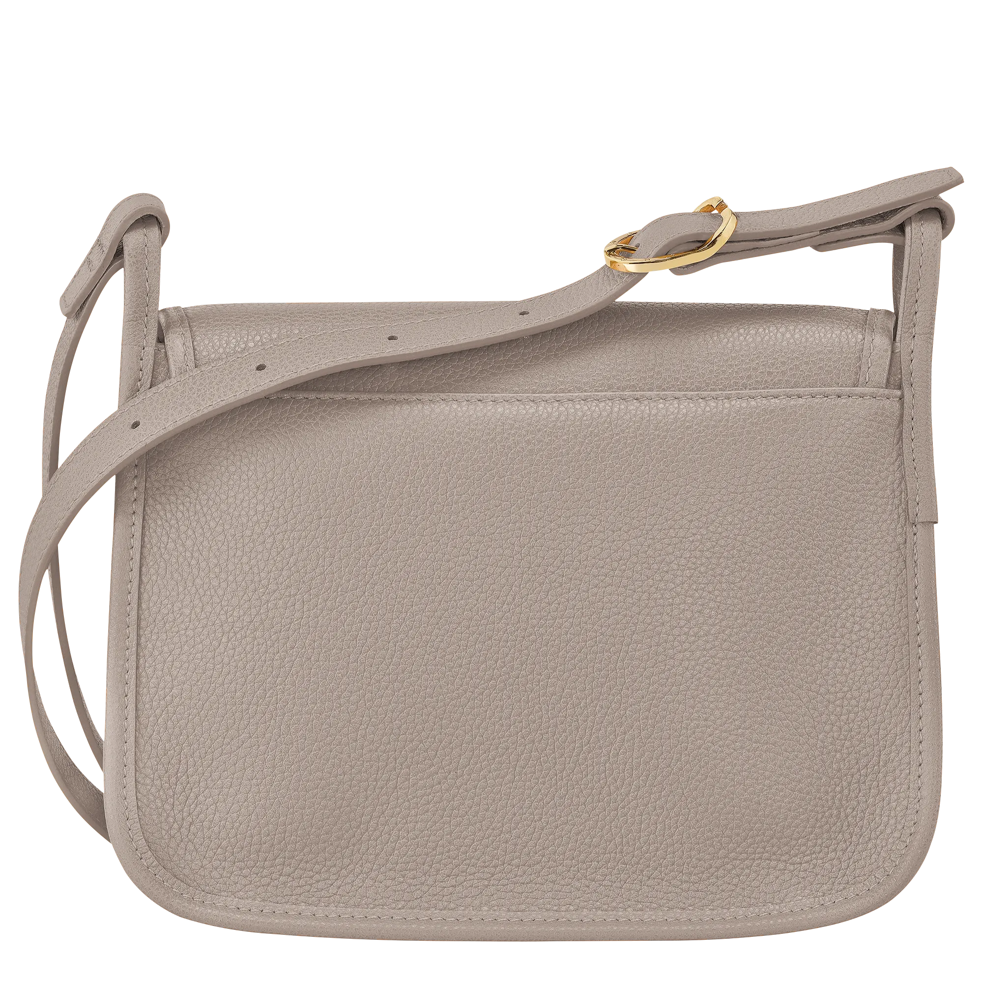 Le Foulonné M Crossbody bag Turtledove - Leather