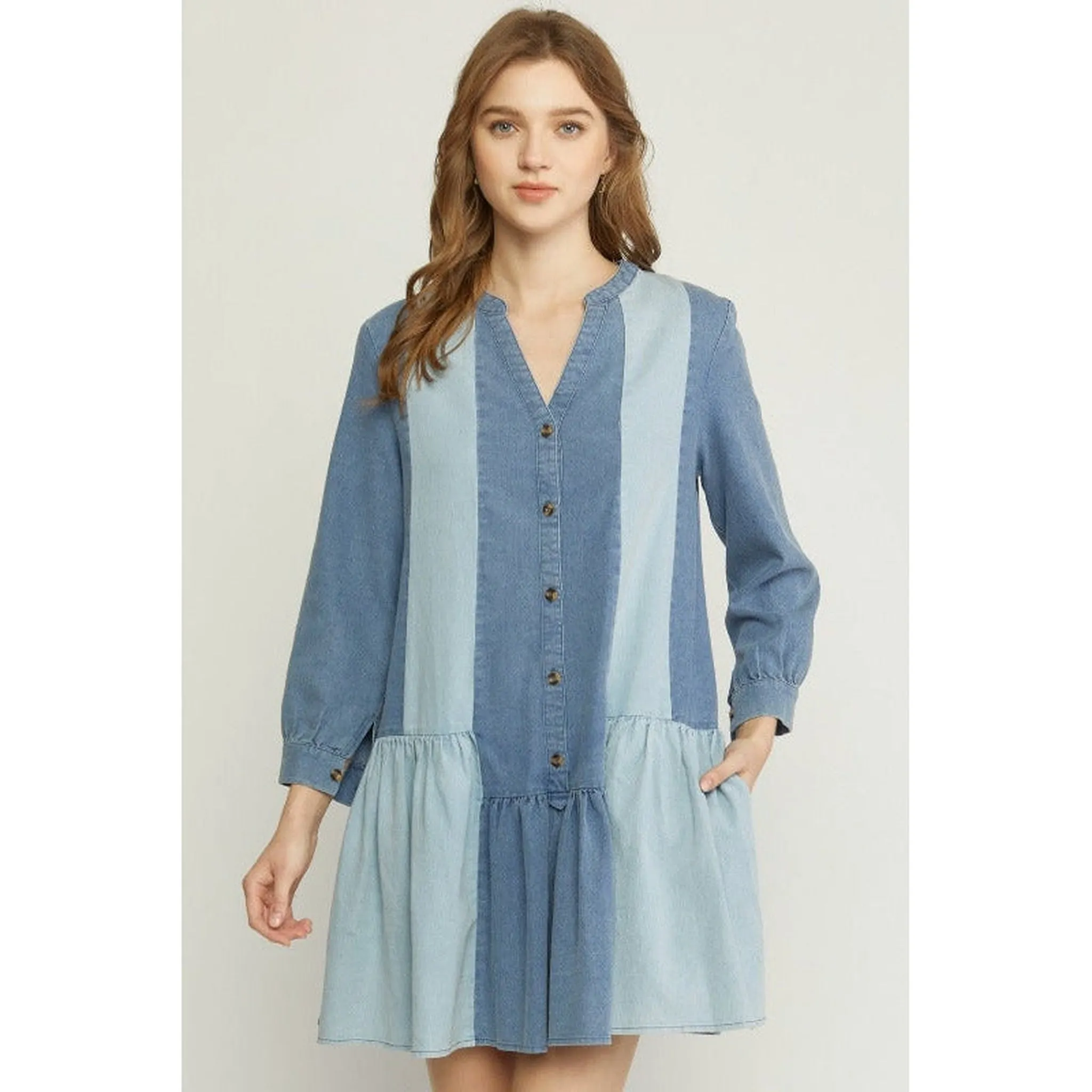 Life in Denim Dress *Final Sale*