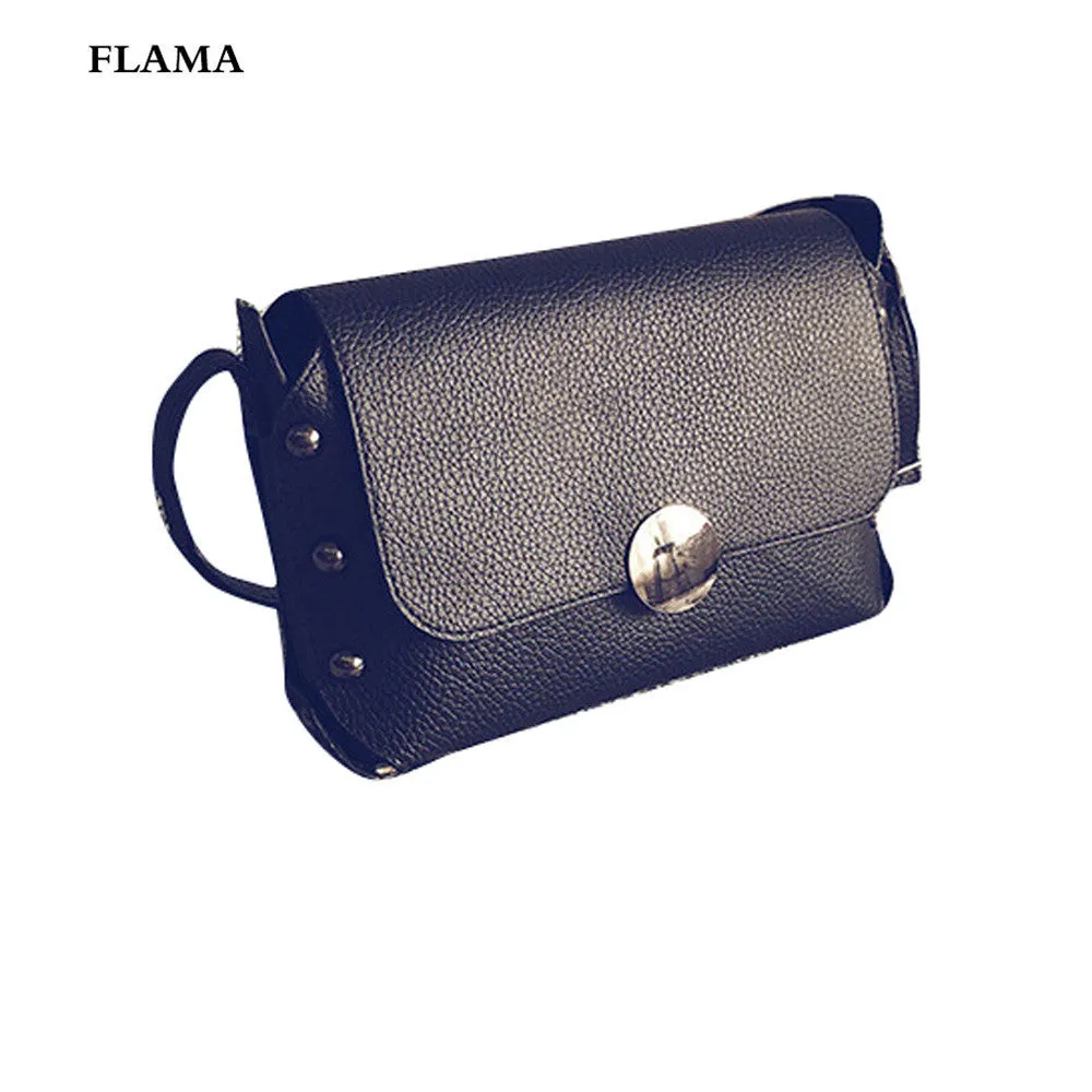 luxury hbags women bag designer Rivets Leather women messenger bags famouscrossbody Shoulder bolsos mujer feminina