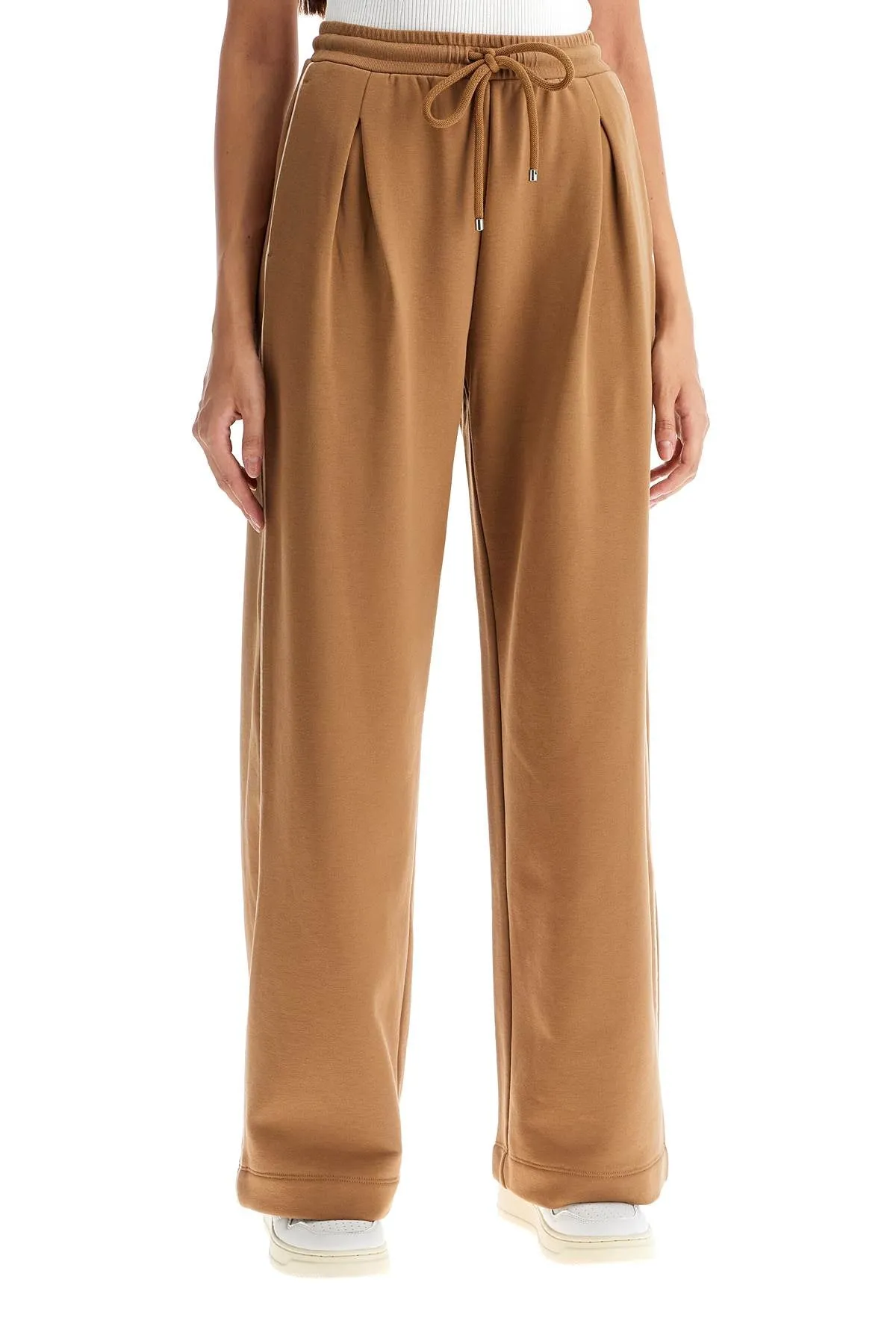 Max Mara Leisure 'Curve' Joggers With   Brown